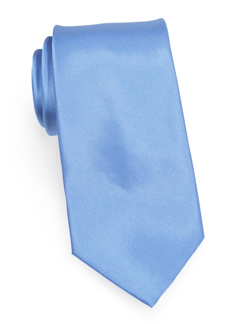 Solid Hydrangea Blue Tie