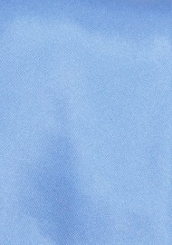 Solid Hydrangea Blue Tie Made in Long Length