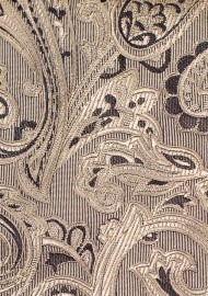 Wedding Paisley Tie in Bronze Gold
