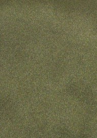 Solid XL Size Tie in Rich Olive Green
