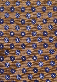 Antique Gold Silk Necktie | Handmade Silk Tie in Antique Gold