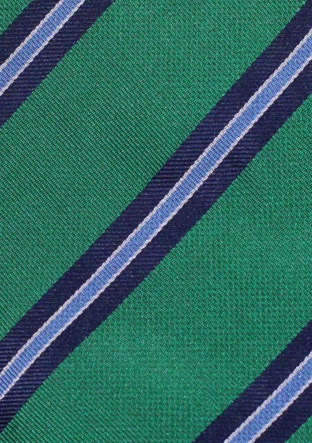 Striped Kids Necktie | Kelly Green Striped Kids Necktie