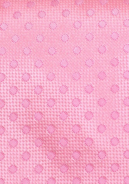 Confetti Pink Tie with Pink Polka Dots