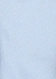 Matte Texture Tie in Powder Blue