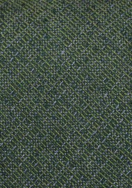 XL Wool Tie in Autumn Green