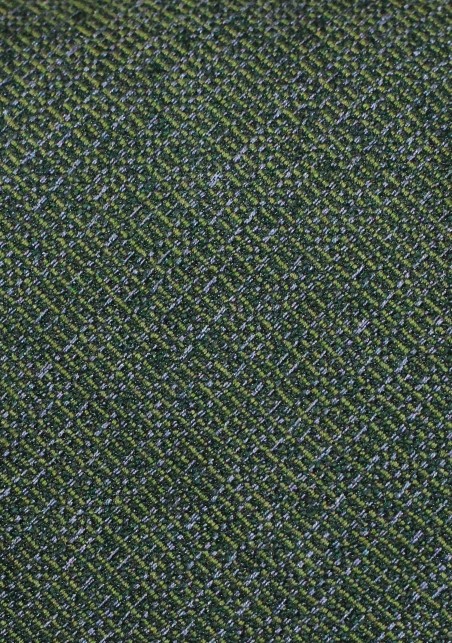 Textured Woven Kids Tie in Dark Green