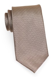 Herringbone Designer Tie in Bronze Gold