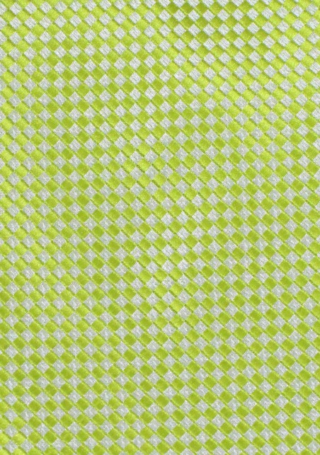 Textured Weave Tie in Bright Lime Green