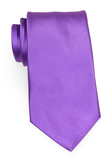 Bright Purple Kids Tie