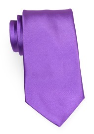 Bright Purple Kids Tie