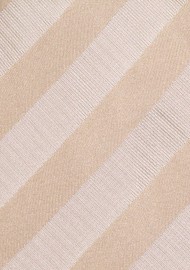 Textured Gold Striped Tie