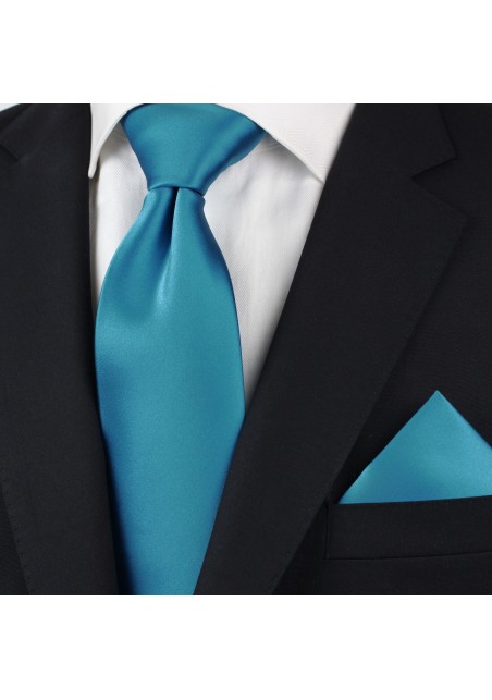Mens Tie in Peacock