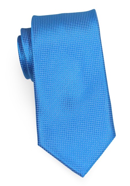 Extra Long Mens Tie in French Blue