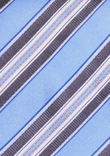 Periwinkle Blue Striped Tie