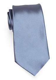 Big and Tall Mens Tie in Slate Blue