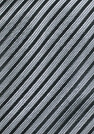 Elegant Gray and Charcoal Tie