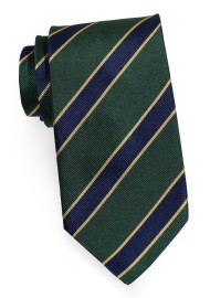 British Tie in Dark Green