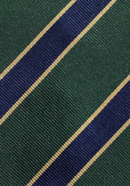 British Tie in Dark Green