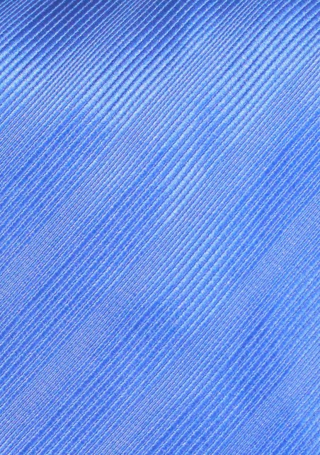 Solid Bright Blue Ribbed Textured Tie in XL