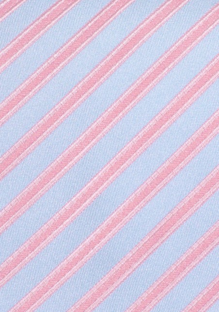 Trendy Mens Necktie in Electric-Blue and Pink