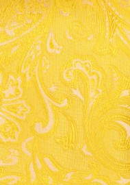 XL Canary Mens Paisley Tie