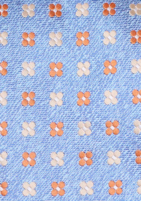 Light Blue Floral Kids Necktie - Kids Neckties