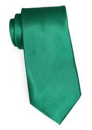 Emerald Necktie in XL | Extra Long Tie in Emerald Green