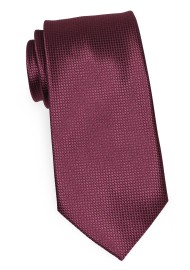 Elegant Rosewood Hued XL Mens Tie