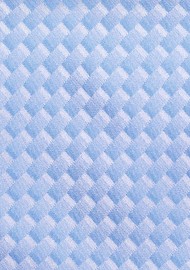 Soft Blue Tie with Diamonds