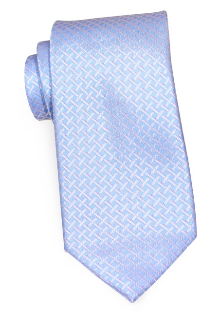 Powder Blue Mens Neck Tie
