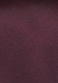 Posh Handmade Tie in Monochromatic Oxblood