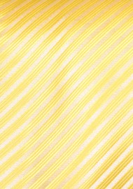 Striped Yellow Kids Necktie