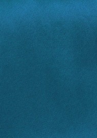Solid Necktie in Dark Teal Blue