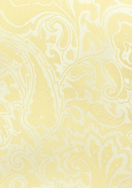 Paisley Tie in Canary Yellow