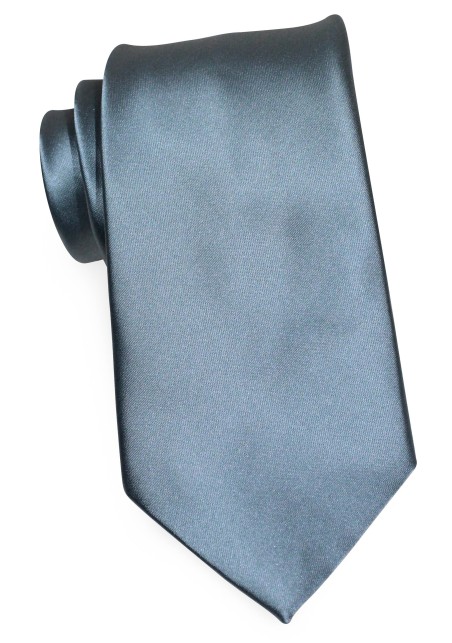 Extra Long Tie in Dusty Blue
