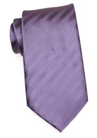 Elegant Men's Tie in Grayed Lilac