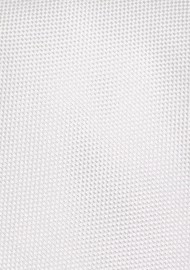 Finely Woven Tie in Soft Ivory