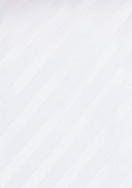 Kids Necktie in Bright White