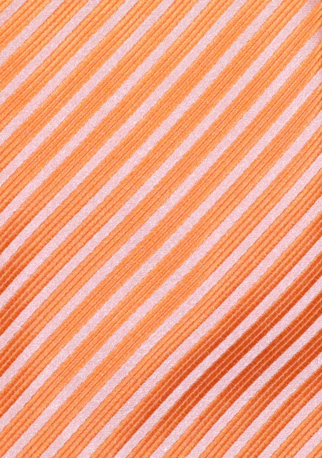 Tangerine Color Kids Neck Tie