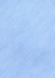 Light Blue Herringbone Necktie