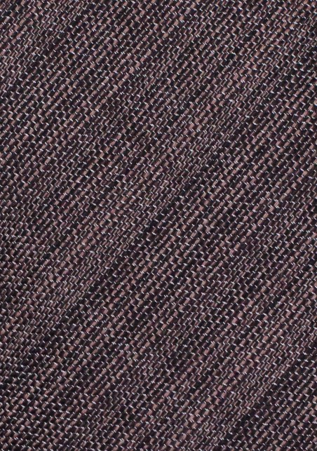 Wool Skinny Necktie in Espresso Brown