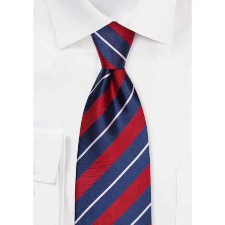 Luxury Edition Red, White and Blue Tie