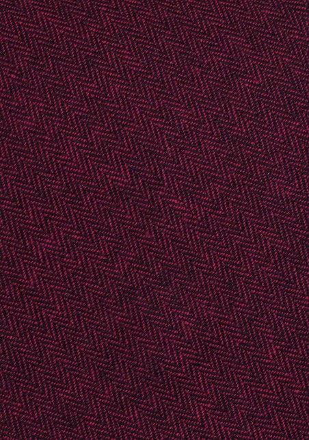 Burgundy Tie. | Matte Cotton Tie in Burgundy | Herringbone Slim Cut Ties