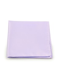 Light Lavender Necktie and Pocket Square Set in Satin