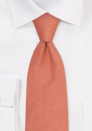 Bronzer Color Linen Suspender and Tie Set