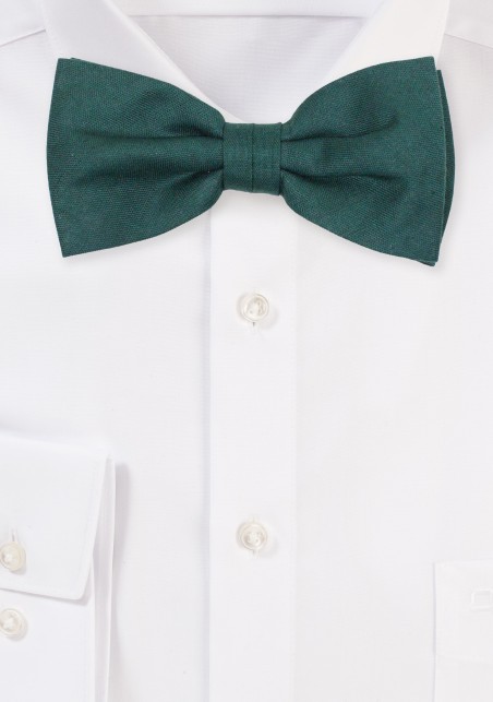 Emerald Green Suspender, Necktie, Bowtie Set in Linen