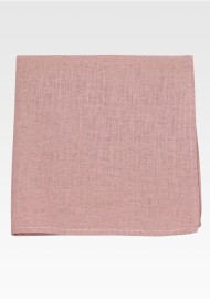 Linen Suspender Tie Set in Bon Bon Pink