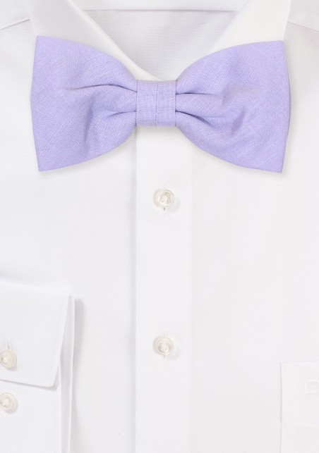 Iris Colored Linen Suspender and Mens Tie Set