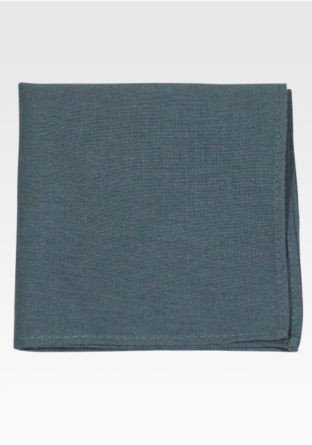 Linen Suspender Tie Set in Eucalyptus Green