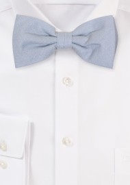 Linen Suspender Tie Set in Moody Blue